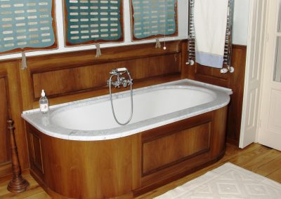 Boiserie Bagno Noce Nazionale 400x284